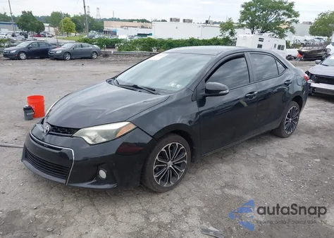 2014 Toyota Corolla S Plus from USA, damaged, VIN 5YFBURHEXEP119723